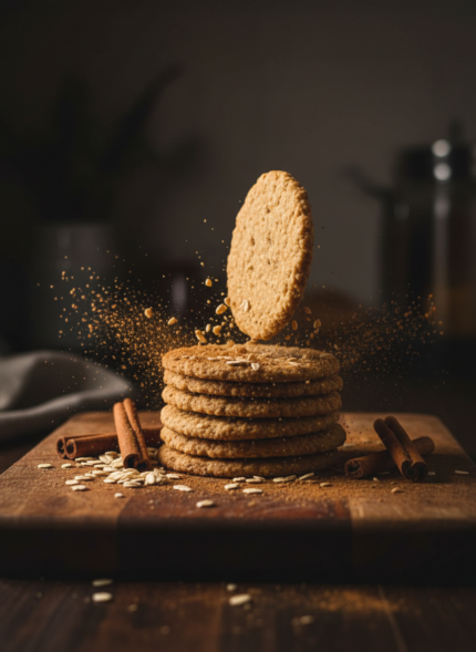 Oats & Cinnamon cookies